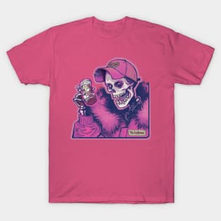 Skeleton Cheers Heart T-Shirt